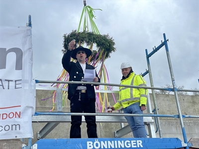 Richtfest Lehrschwimmbecken Hüsten (2)