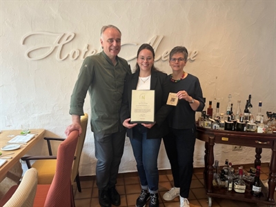 Nachhaltiger Partnerbetrieb TourCert - Hotel & Restaurant Menge