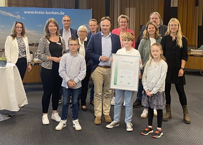 Die Clemens-Dülmer-Schule in Bocholt hat den 1. Platz beim 