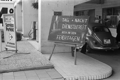 Tankstelle 1973