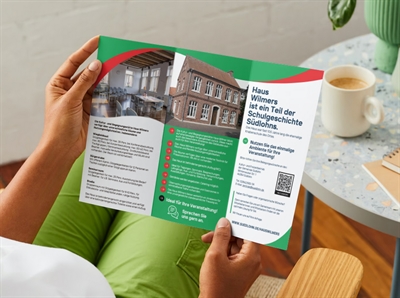 Der neue Flyer für das Haus Wilmers ist da!