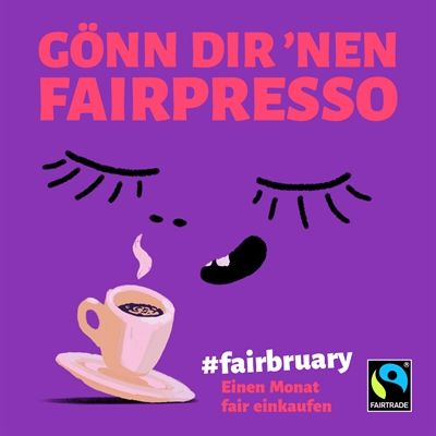 Fairer Konsum steht im Mittelpunkt: Der „Fairbruary“ startet bald. Foto: Fairtrade Deutschland e.V.