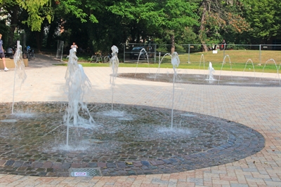 Fontänenfeld im Südpark