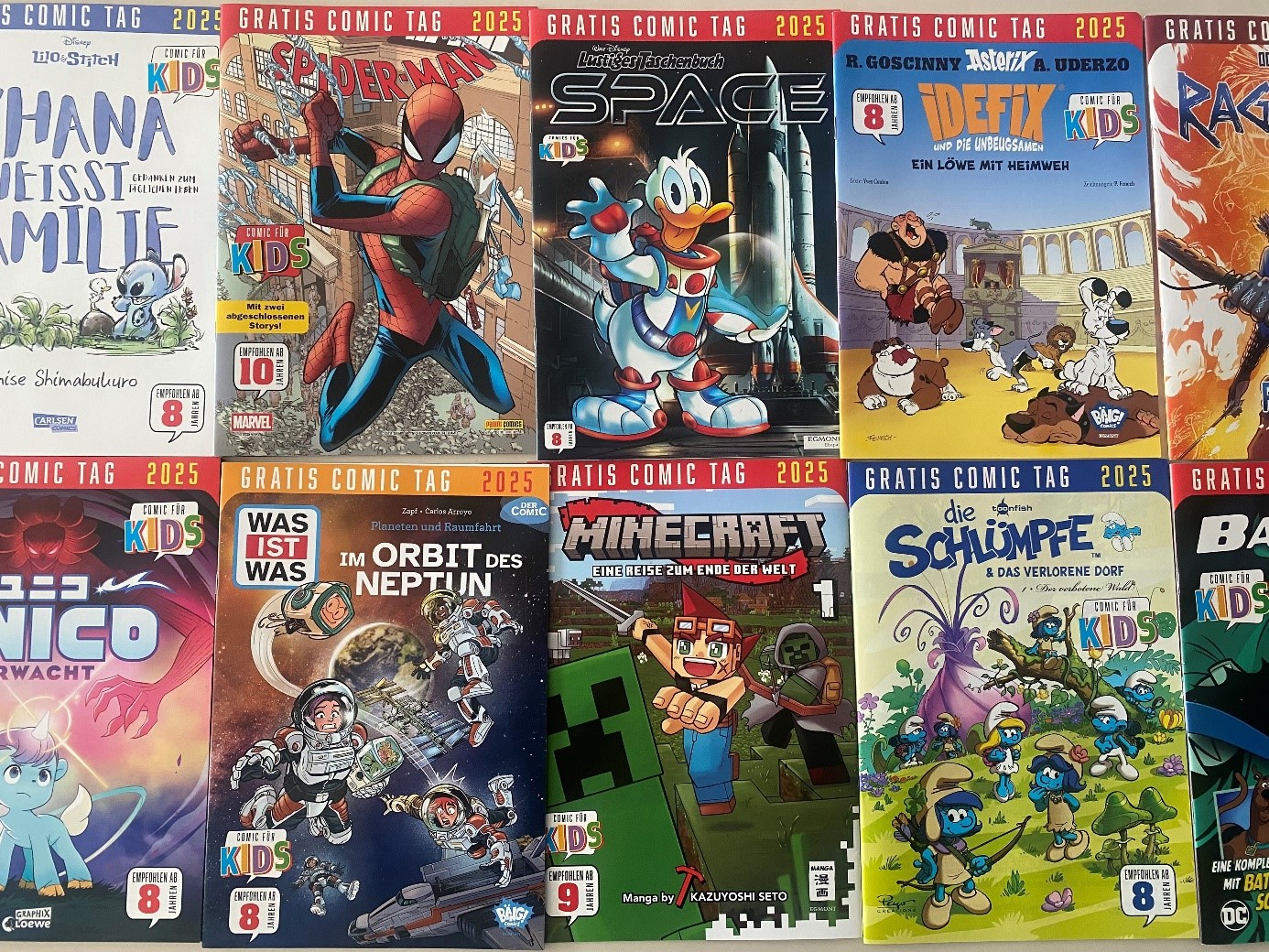 Wieder Gratis-Comic-Tag - Gratis Comics in den Stadtbibliotheken Cuxhaven und Otterndorf sowie in der Fahrbibliothek Landkreis Cuxhaven