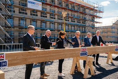 Richtfest neue JVA Münster
