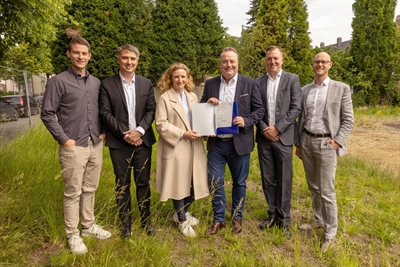 Übergabe des Förderbescheids in Gladbeck