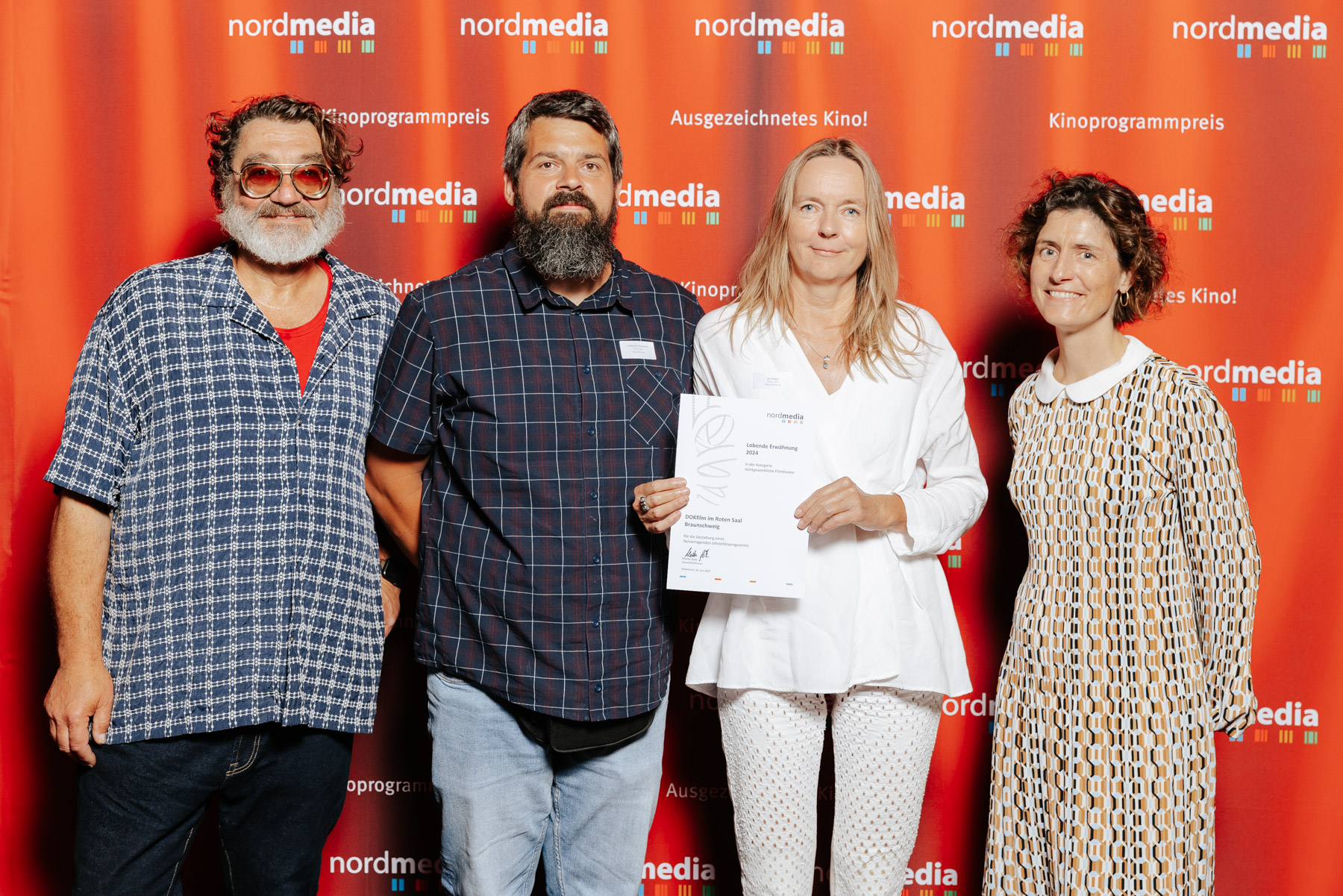 Auszeichnung für „DOKfilm im Roten Saal“