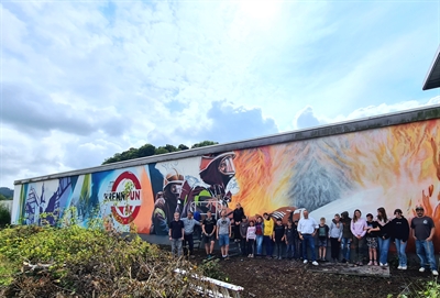 Graffiti-Workshop Bürgermeister