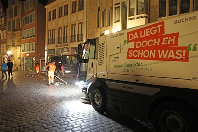 awm-Reinigung Stadtfest