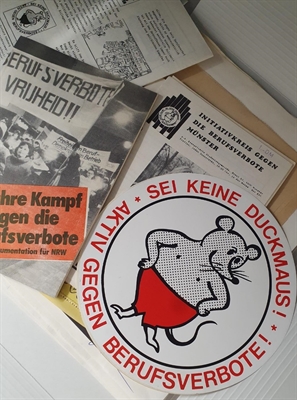 Stadtarchiv-Unterlagen zu Berufsverboten