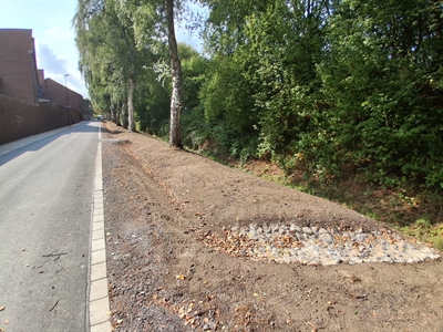 Saarbrücker Straße: Entwässerung in den Höinger Bach