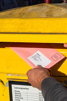 Briefwahl - Briefkasten