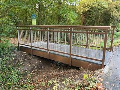 Gehwegbrücke Wilkinghege