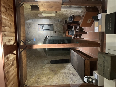 Blick in den Schutzraum