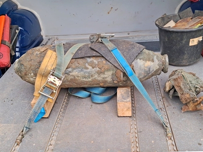 Blindgänger in Hiltrup