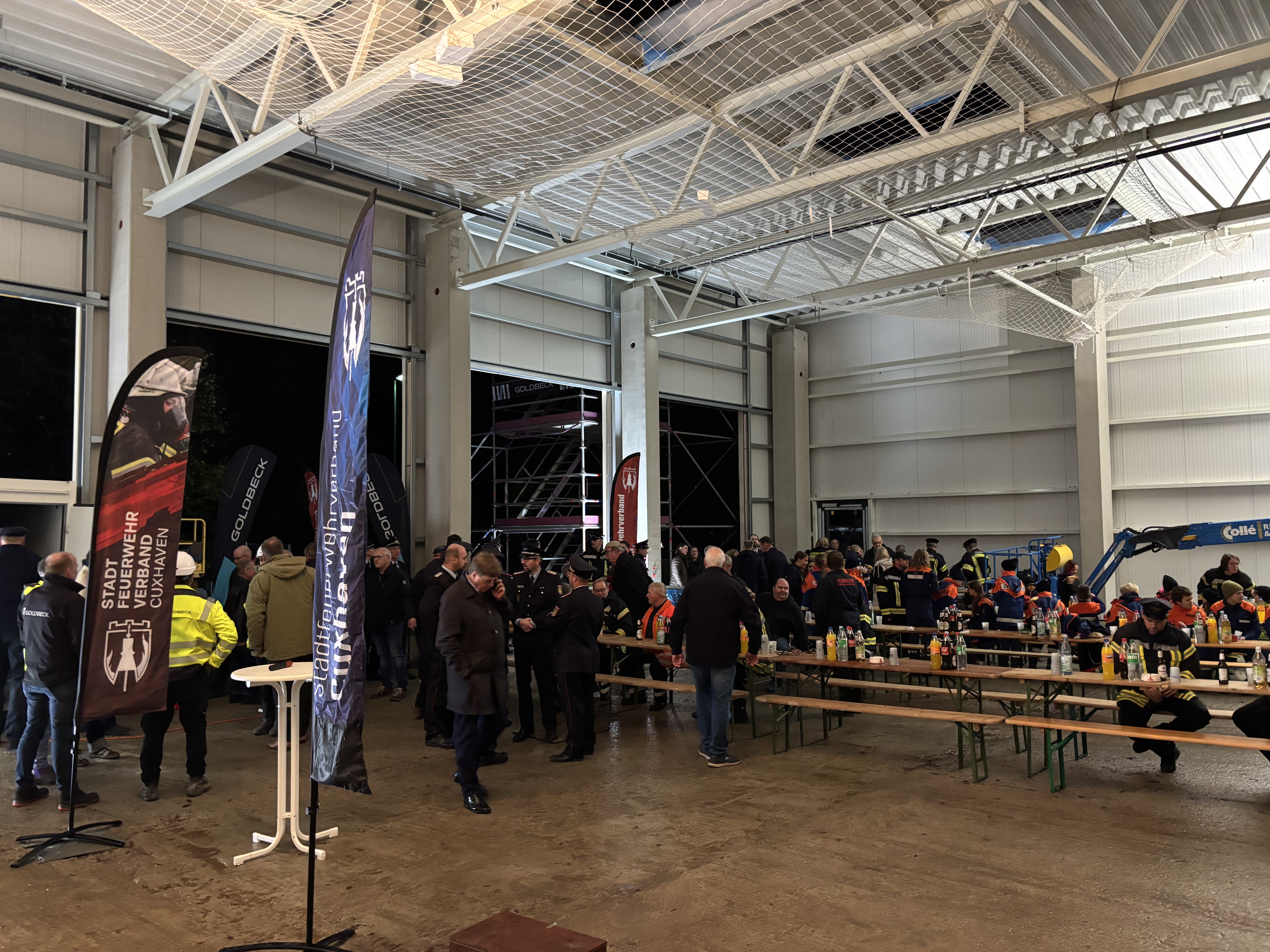 Richtfest für neues Feuerwehrhaus: Meilenstein für Duhnen-Stickenbüttel