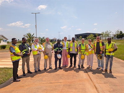 Delegation aus Münster in Tamale