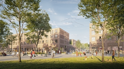 Visualisierung „Neue Mitte York“