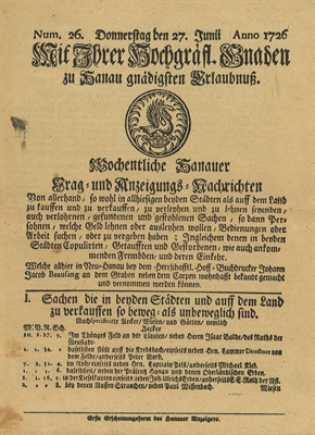 © Stadtarchiv Hanau