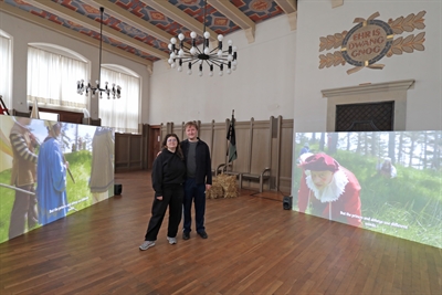 Ausstellung „Aufruhr 500. Drei Projektionen für Münster“