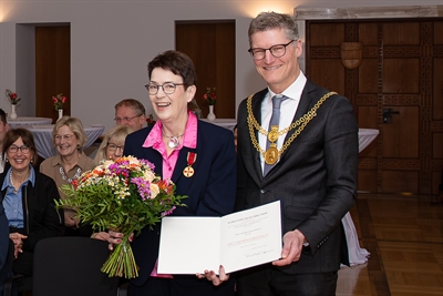 Bundesverdienstmedaille für Heidrun Rillmann