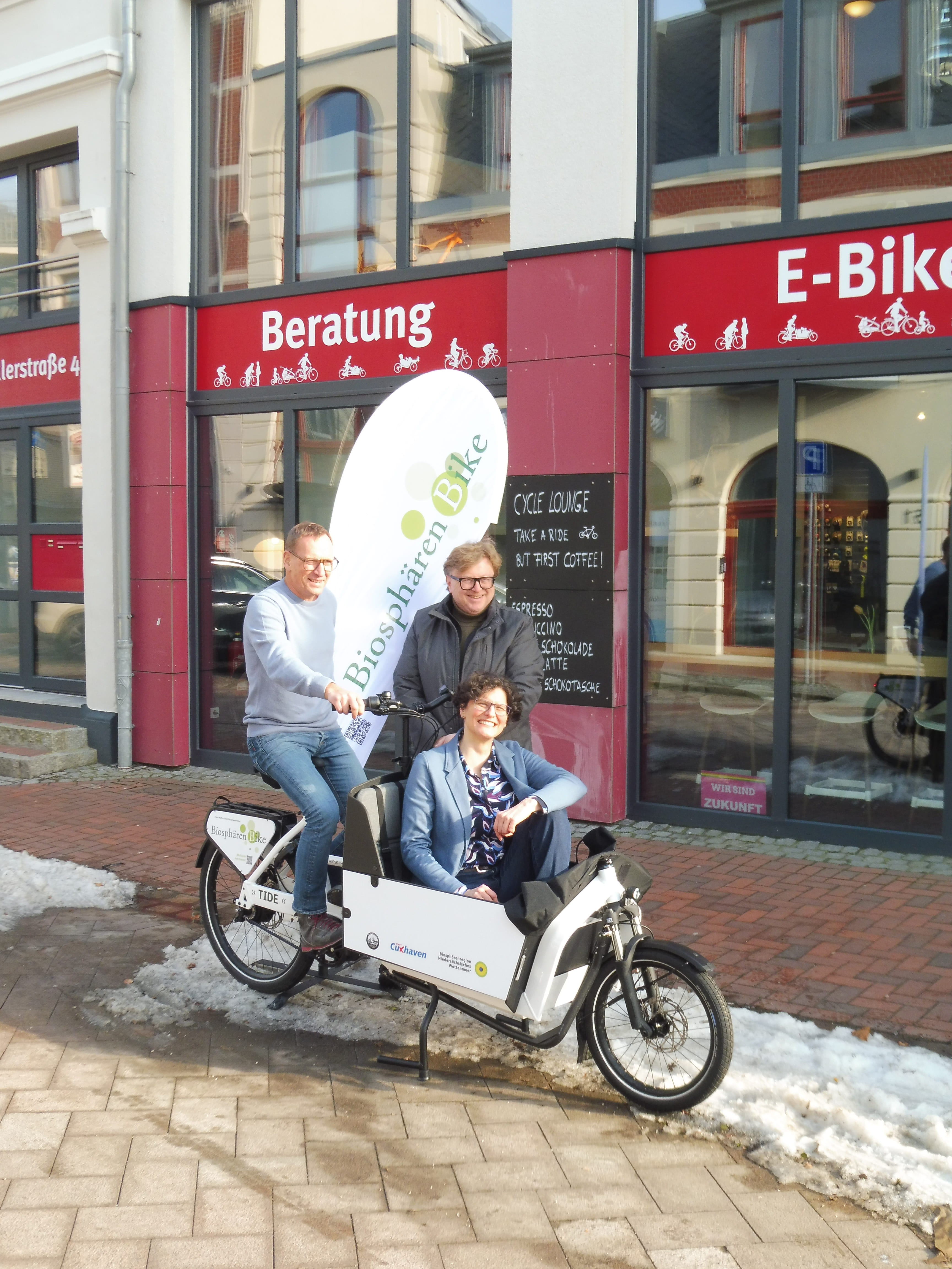 Biosphären-Bike jetzt am Start - Mit „Tide“ unterwegs in der Biosphären-Stadt Cuxhaven