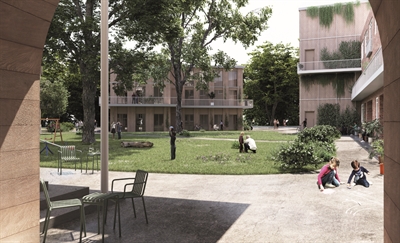 Bewerbung Perspektive Gartenhof