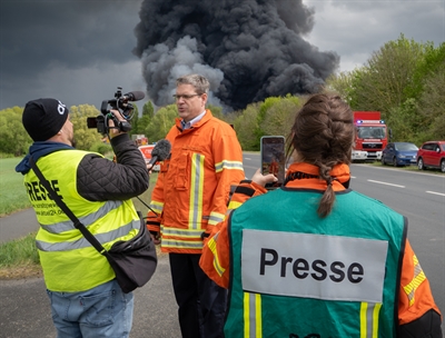 Berufsfeuerwehr Braunschweig Pressearbeit