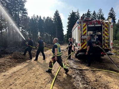 © Einsatzkräfte der Feuerwehren im Kreis Steinfurt / Freiwillige Feuerwehr Ibbenbüren