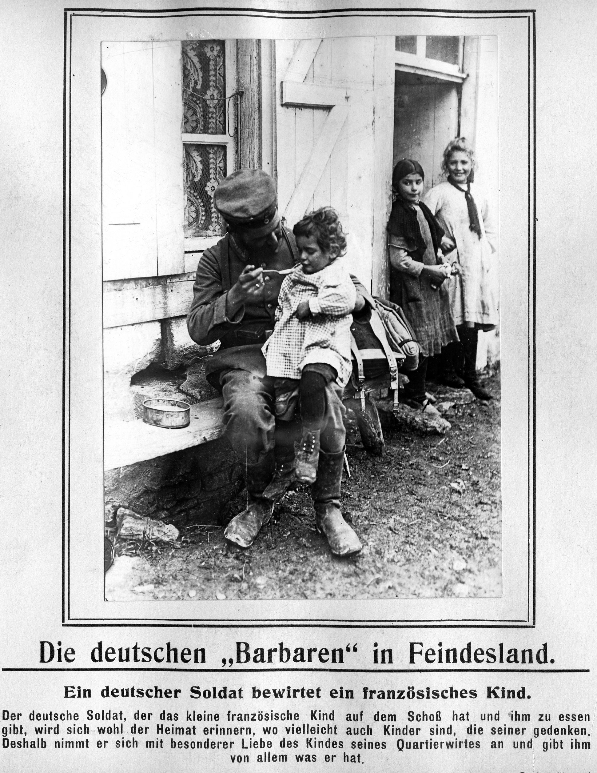 Bilder aus dem Stadtarchiv Cuxhaven - Der Erste Weltkrieg ? Beruhigende Fotos für die Heimat