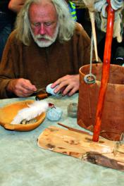 Steinzeittag im Naturkundemuseum