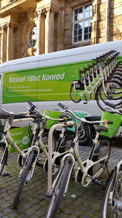 Fahrradvermietsystems KONRAD 