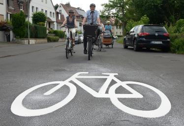 Fahrradstraße Fiedlerstraße