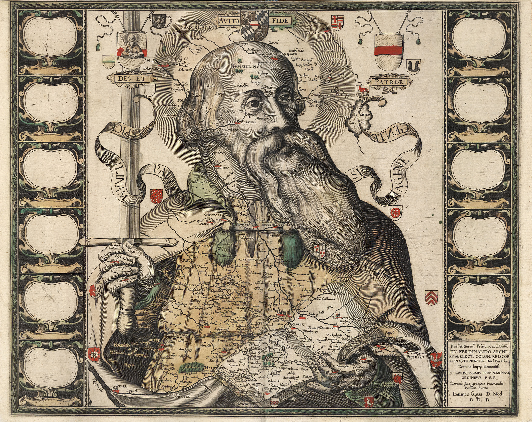 Karten Bistum Münster-