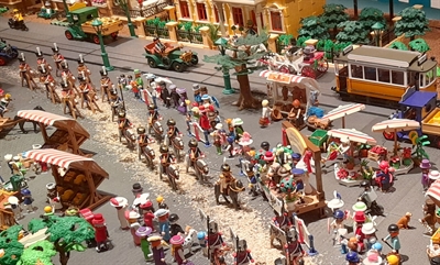 Playmobil-Ausstellung Kaiserbesuch