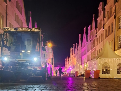 Reinigung beim Stadtfest Münster Mittendrin