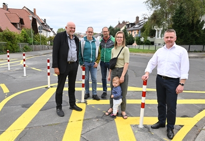 Verkehrsversuch in der Heinrich-Heine-Straße