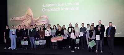 Die Gewinnerinnen und Gewinner des awm-Ideenwettbewerbs wurden am Samstag im Cineplex ausgezeichnet.