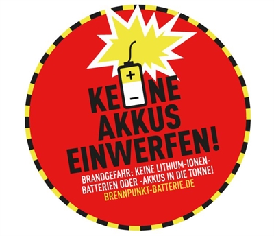 Entsorgung von Batterien