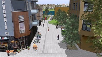 Visualisierung Keltenstraße
