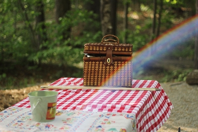 Picknick in der Natur
